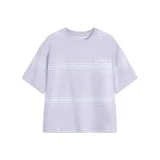 Фиолетовый/Слоновая кость Полосы