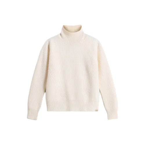 WOOLRICH Слоновая кость Женские Свитеры