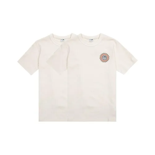 PUMA Downtown Relaxed Graphic Tee T-Shirt Женская 2 упаковки Экрю