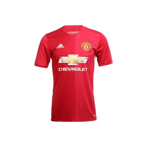 Adidas Red Men's Football Jersey Adidas Красный Мужской Футбольный Джерси