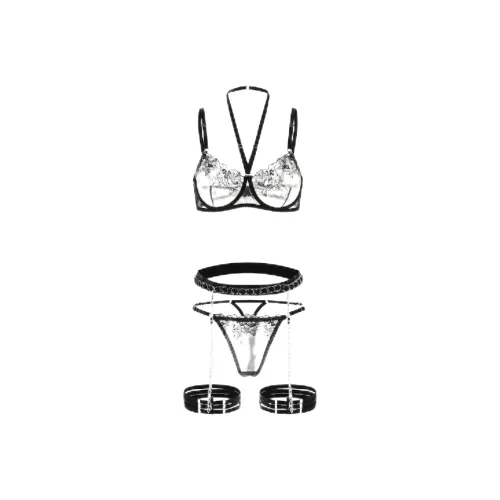 LUYOUYE Черный Женское нижнее белье Наборы