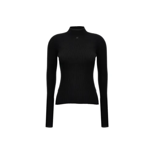 COURREGES Черные Женские Свитеры