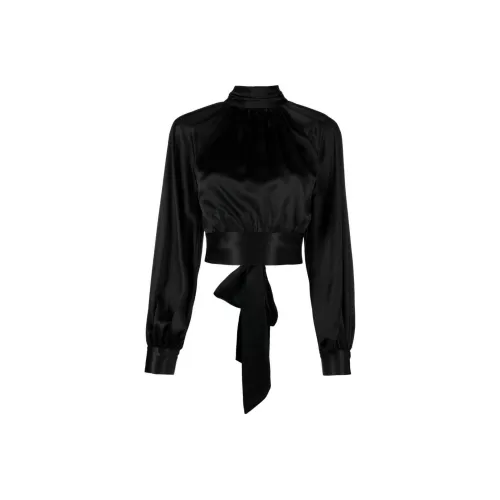 Reformation Черный Женские Короткие Топы