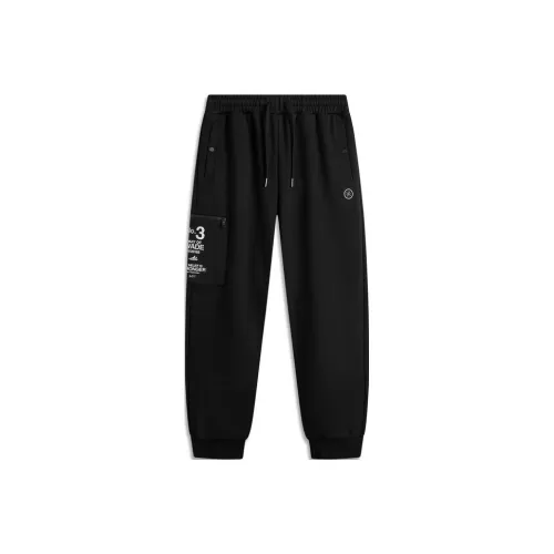 LINING Черные Мужские Спортивные Брюки