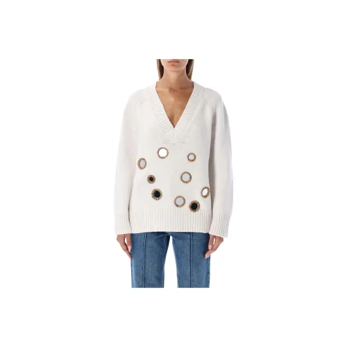 JW Anderson Белые Женские Свитеры