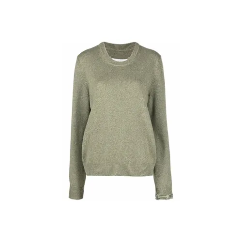 Maison Margiela Зеленые Женские Свитеры