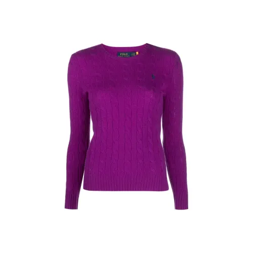 Polo Ralph Lauren FW22 Свитер Женский Фиолетовый