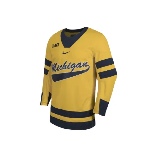 Nike Michigan Футбол Джерси Мужской Желтый