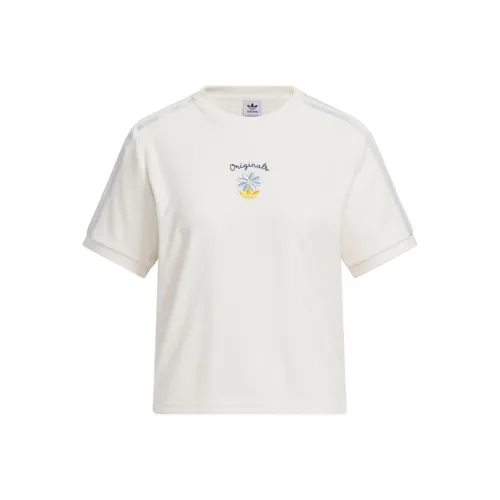 Adidas Originals Standard T-Shirt Женская Розовый Белый