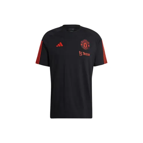 Adidas Manchester United TIRO 23 Training T-Shirt Football Jersey Men's Black