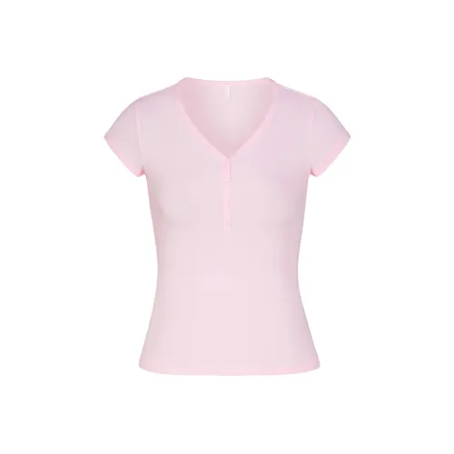 SKIMS T-Shirt Женская Вишневый цветок Вишневый цветок