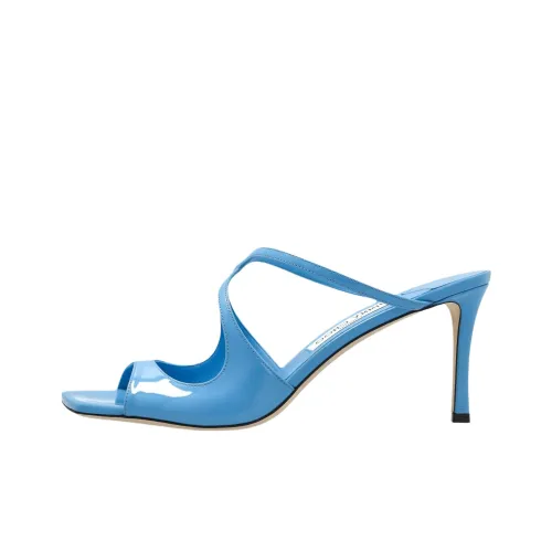 Jimmy Choo Anise Быстросохнущие Слипоны 7,5 см Женские Синие