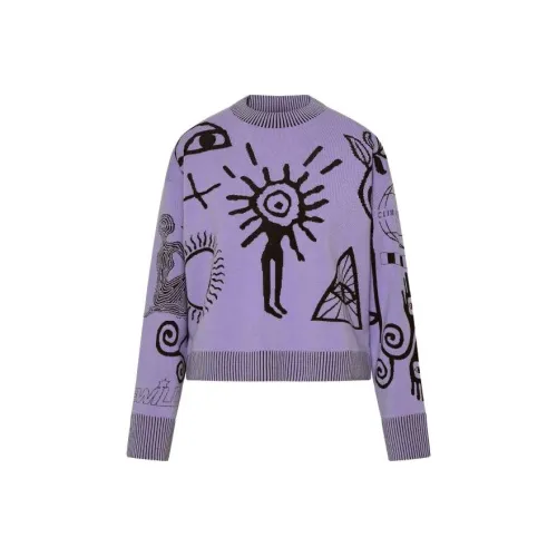 STELLA MCCARTNEY Фиолетовые Женские Свитеры