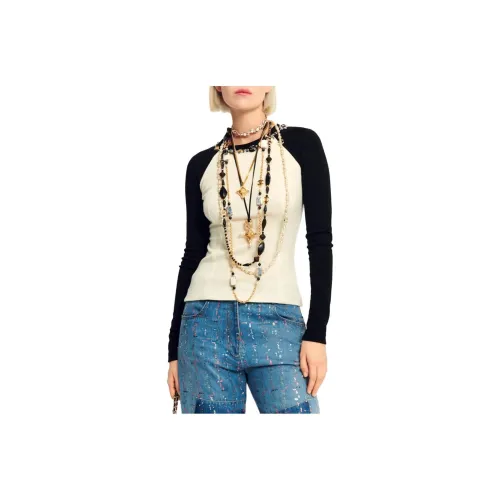 CHANEL Черные Женские Свитеры
