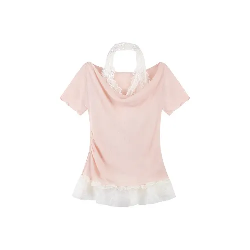 POPO.INFO Flutter Sleeve T-Shirt Женская