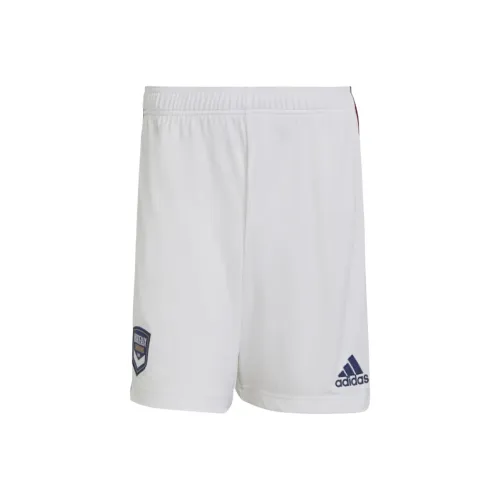 Adidas FC GIRONDINS DE Бордо 21 22 Гостевые Шорты Футбол Нижняя Мужская Белая