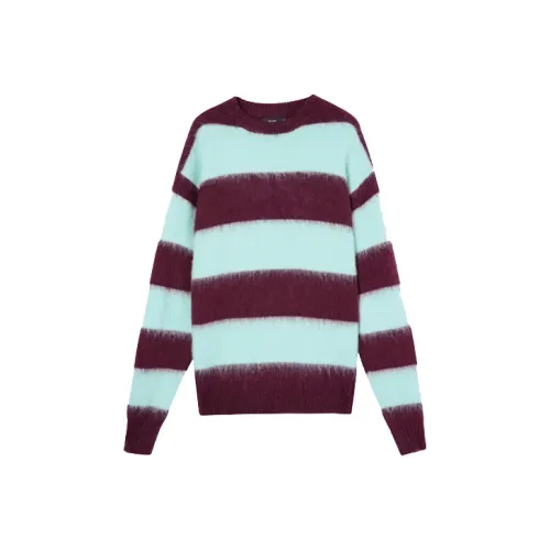 ITIB YIIIN Красно-коричневый с Мятно-зеленый Женские Свитеры