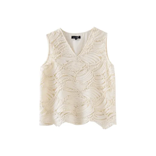 OUNIXUE Майка Женская Абрикос