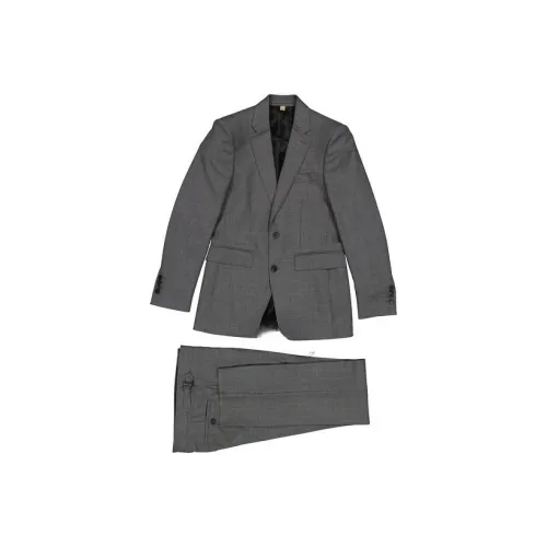 Burberry Бизнес-костюм мужской серый