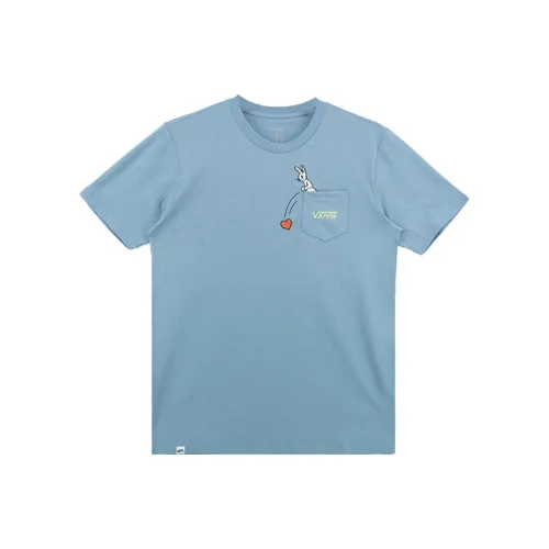 VANS Серо-голубые Женские Футболки