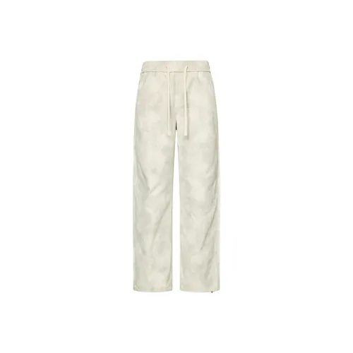 GTRG Повседневные брюки Унисекс Tie Dye Светло-серый