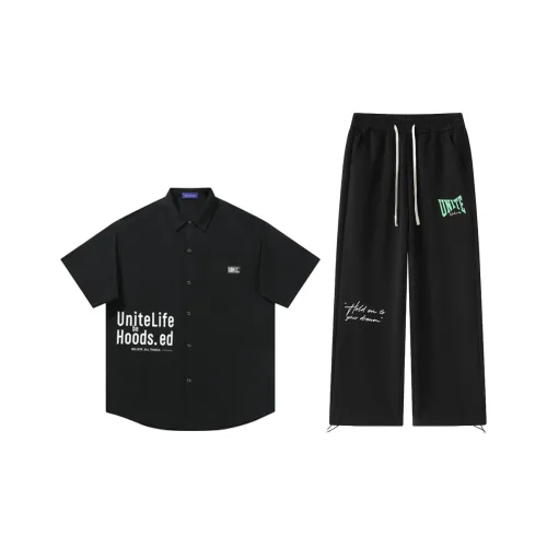 Unite Life HOODS Повседневная Спортивная Одежда Унисекс