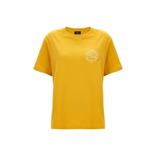 ETRO Желтые Женские Рубашки T