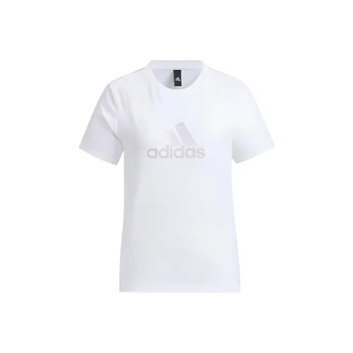 Adidas Комплект с короткими рукавами T-рубашка Женская Белая