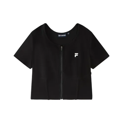 FILA FUSION Глубокий черный Женские футболки