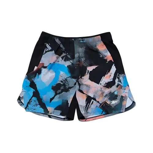 Reebok Ts STRENGTH 3,0 AOP Повседневные шорты Мужские Черные