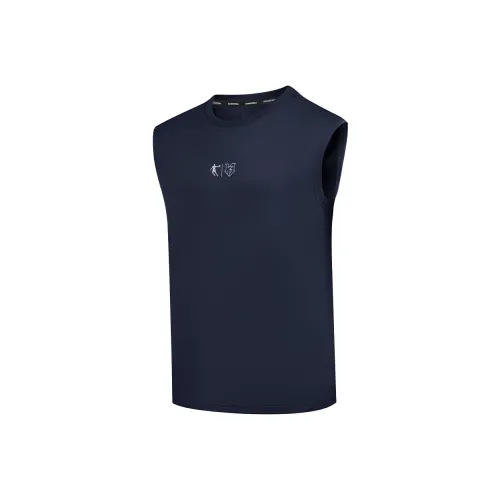 QIAODAN Баскетбольная Джерси Мужская Нова-Синий