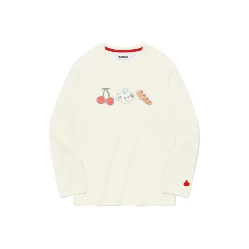 KIRSH X BONTEMPS Графическая рубашка с длинным рукавом женская бежевая