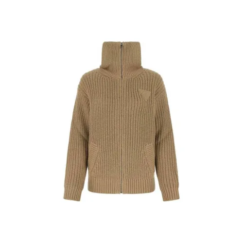 PRADA SS22 Свитер Женский Коричневый