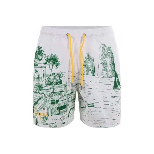 MC2 SAINT BARTHELEMY Повседневные шорты Мужские Белые