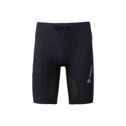 Goldwin Черные Мужские Спортивные Шорты