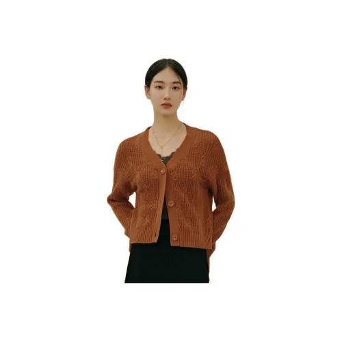 TKY SHOP Свитер Женский Оранжевый Красный