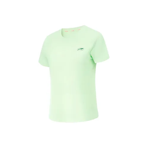 LINING Реглан-рукав Т-рубашка Женская Ethereal Фрукт Зеленый