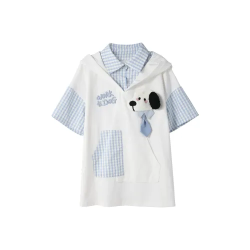 SNBL Т-рубашка с оборванным рукавом женская белая