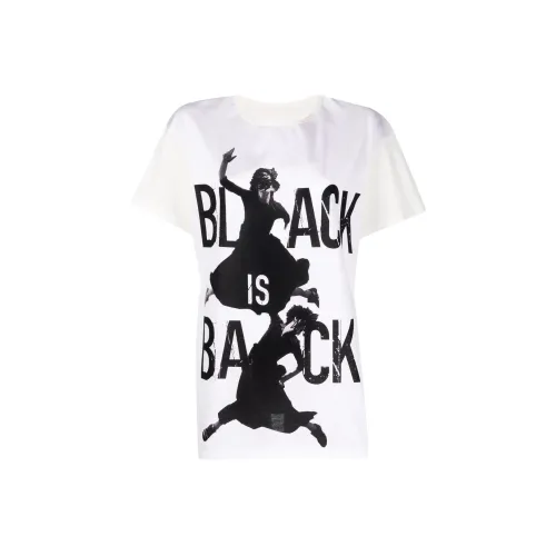Yohji Yamamoto Белые Женские T-рубашки