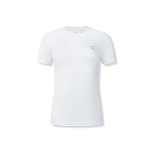 FILA ATHLETICS Нефритовый белый Женские Футболки