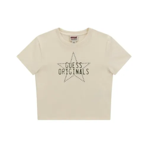 GUESS Абрикос Женские Футболки