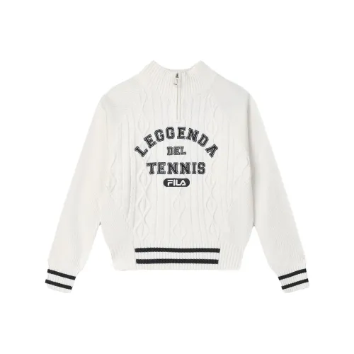 FILA Облачный белый Женские Свитеры