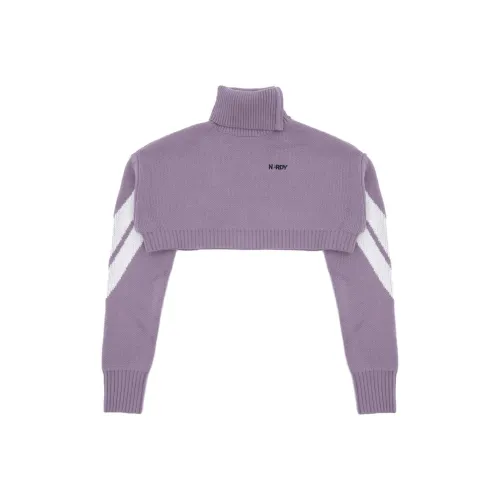 Nerdy Светло-фиолетовые Женские Свитера