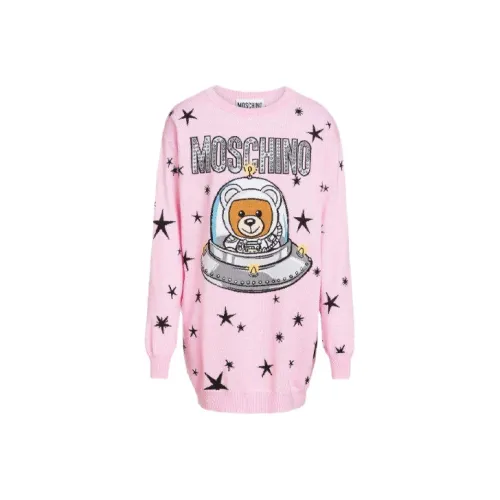 MOSCHINO Розовые Женские Свитеры