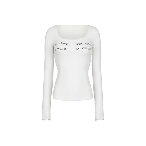 WOOHA Женские футболки с коротким рукавом