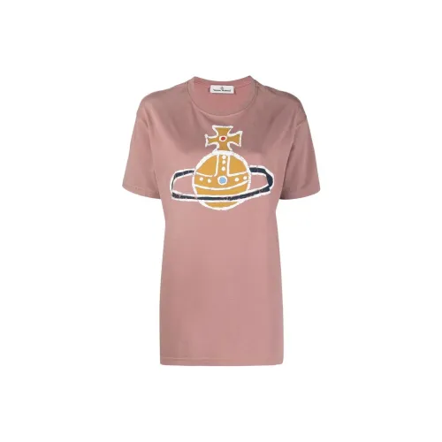 Vivienne Westwood Розовые Женские Футболки