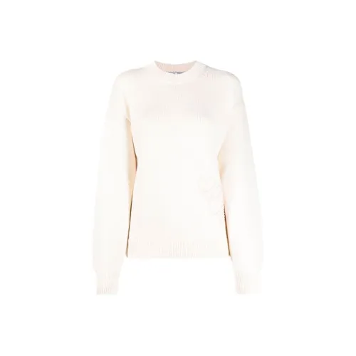 Off Белый FW21 Белый Женские Свитеры