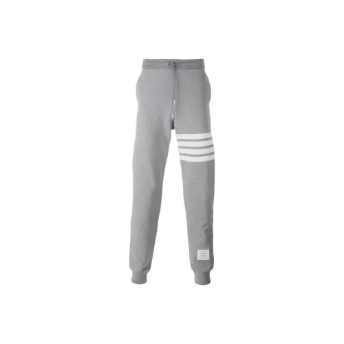 THOM BROWNE Серые Мужские Спортивные Брюки