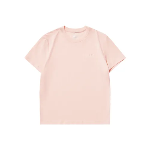 Erke Comprehensive Training Collection Sports Lifestyle Collection T-Shirt Женская Светлый Абрикосовый Персик