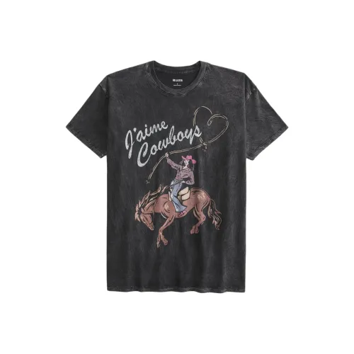 Hollister T-Shirt Женская Черная